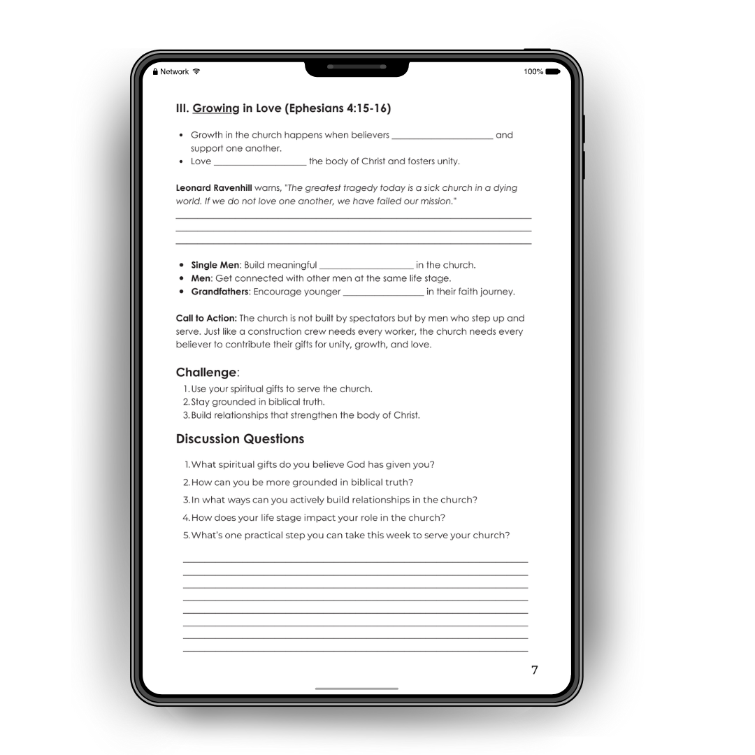 Shepherding Men | Part 3 - Winning with the Church