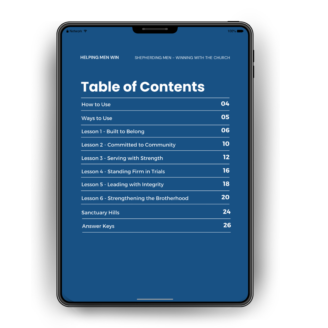 Reaching & Leading Men's Ministry Kit