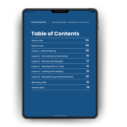 Shepherding Men | Part 3 - Winning with the Church