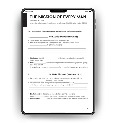 Shepherding Men | Part 4 -  Winning to the Ends of the Earth