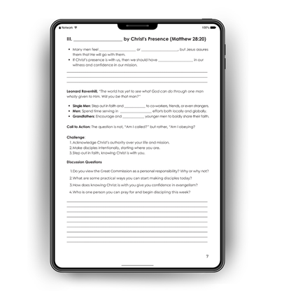 Shepherding Men | Part 4 -  Winning to the Ends of the Earth