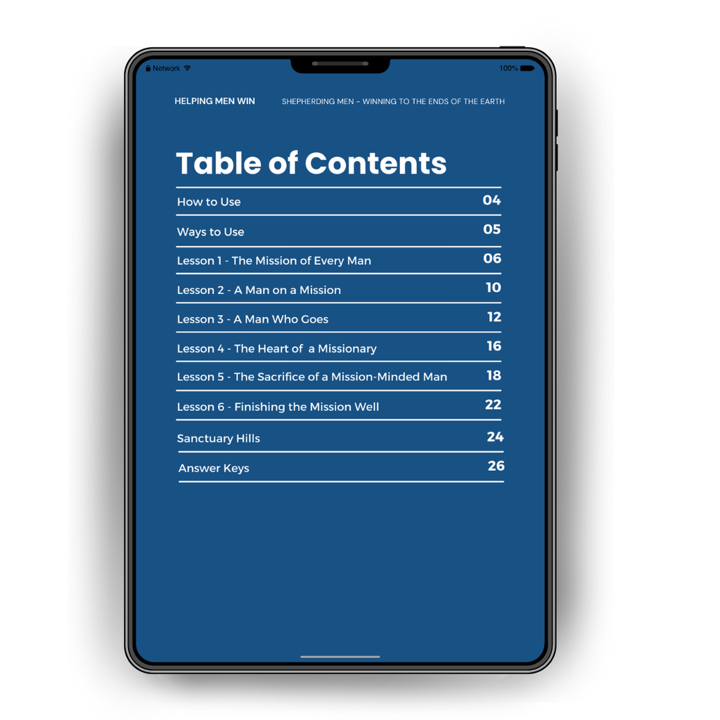 Reaching & Leading Men's Ministry Kit