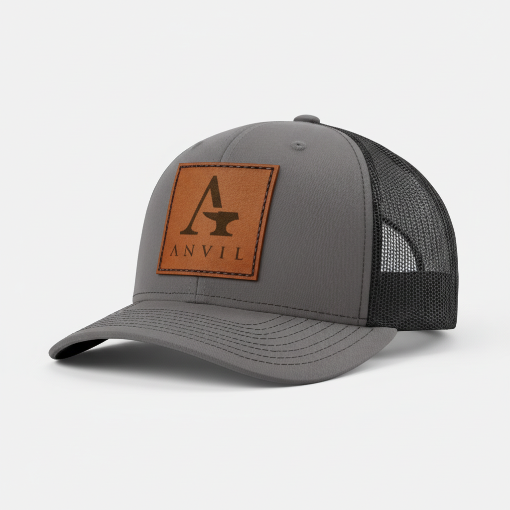 ANVIL Hat | Leather Patch