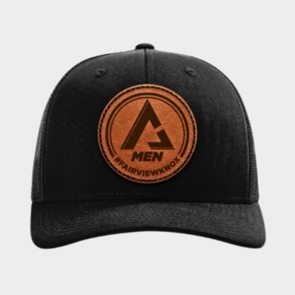 Fairview Men Hat | Leather Patch