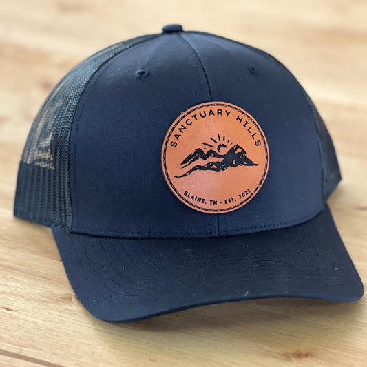 Sanctuary Hills Hats | Leather Patch