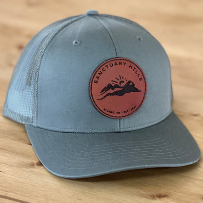 Sanctuary Hills Hats | Leather Patch