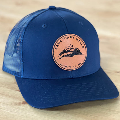 Sanctuary Hills Hats | Leather Patch