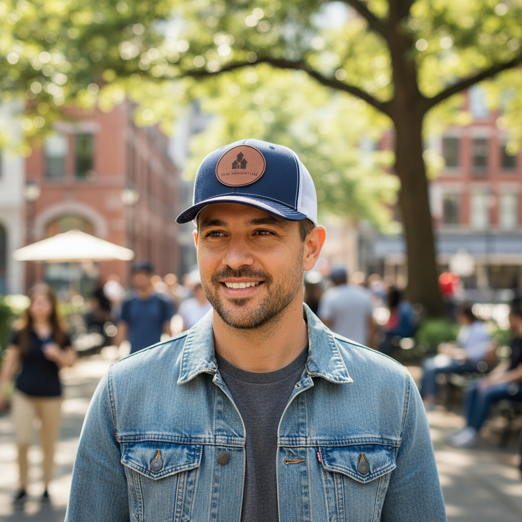 RM Hat | Leather Patch