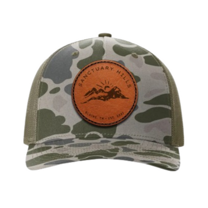 Sanctuary Hills Hats | Leather Patch