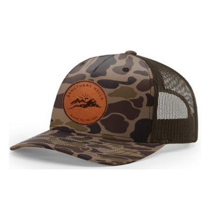 Sanctuary Hills Hats | Leather Patch