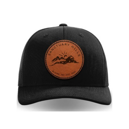 Sanctuary Hills Hats | Leather Patch