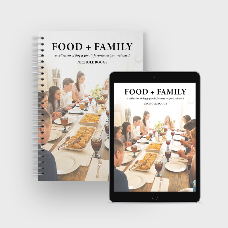 Food + Family Cookbook