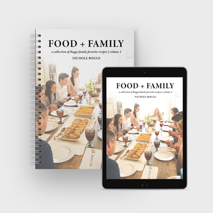 Food + Family Cookbook