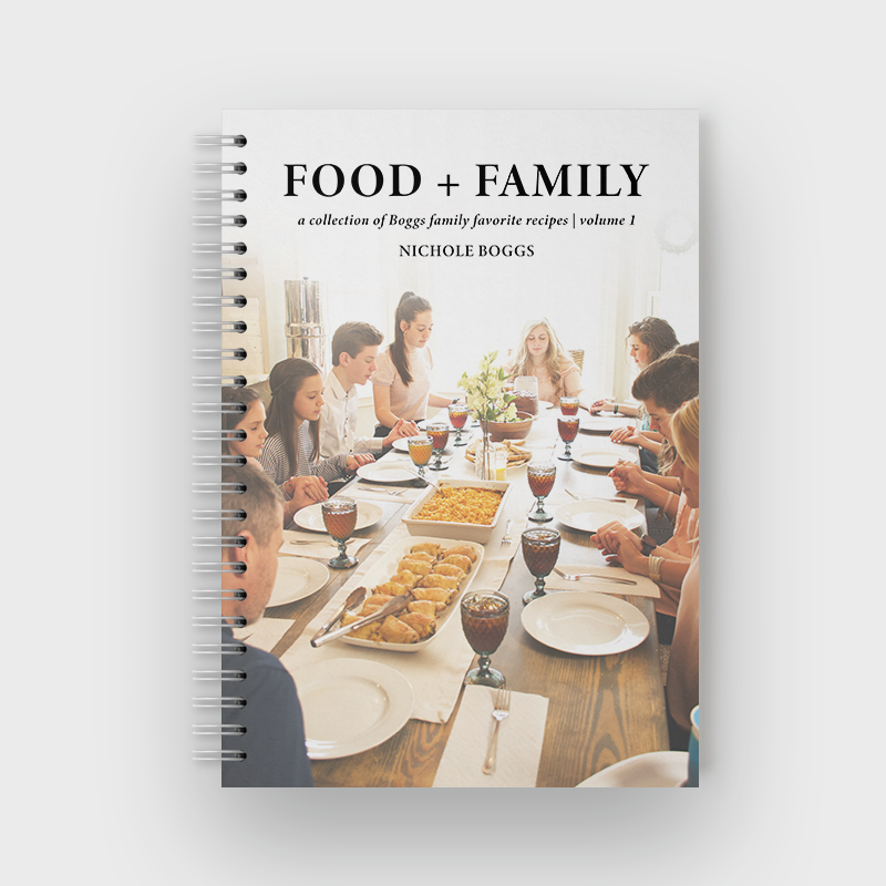 Food + Family Cookbook