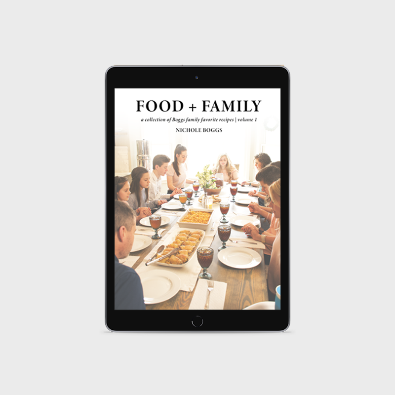 Food + Family Cookbook